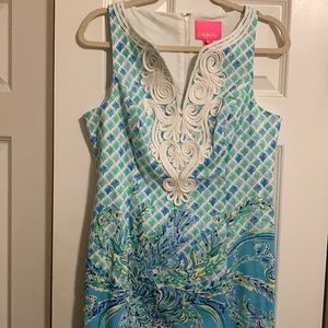 Gorgeous Lilly Pulitzer Bondi Blue dress. NWT.